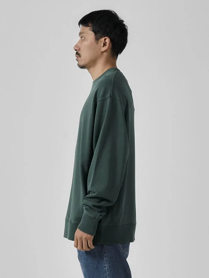 Minimal Thrills Oversize Crew - Mallard Green sold by Thrills product image thumbnail 3