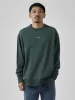 Minimal Thrills Oversize Crew - Mallard Green sold by Thrills