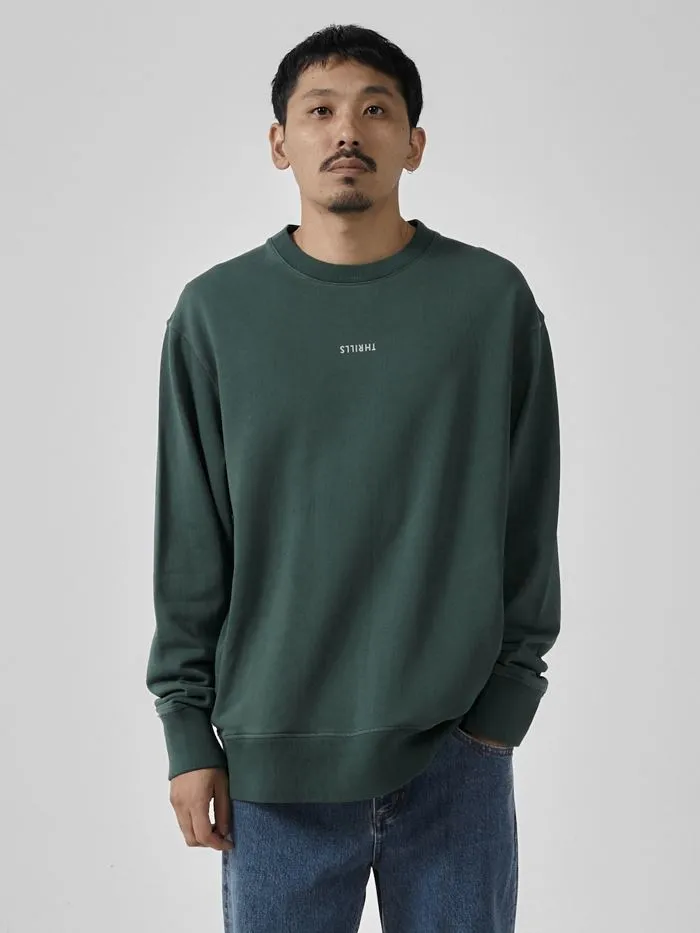 Minimal Thrills Oversize Crew - Mallard Green sold by Thrills