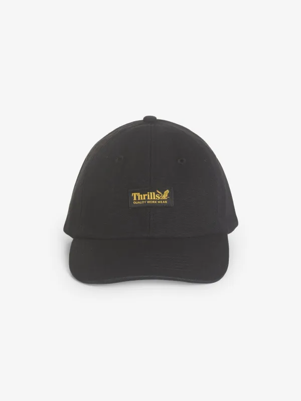 Thrills Union 6 Panel Cap - Black sold by Thrills