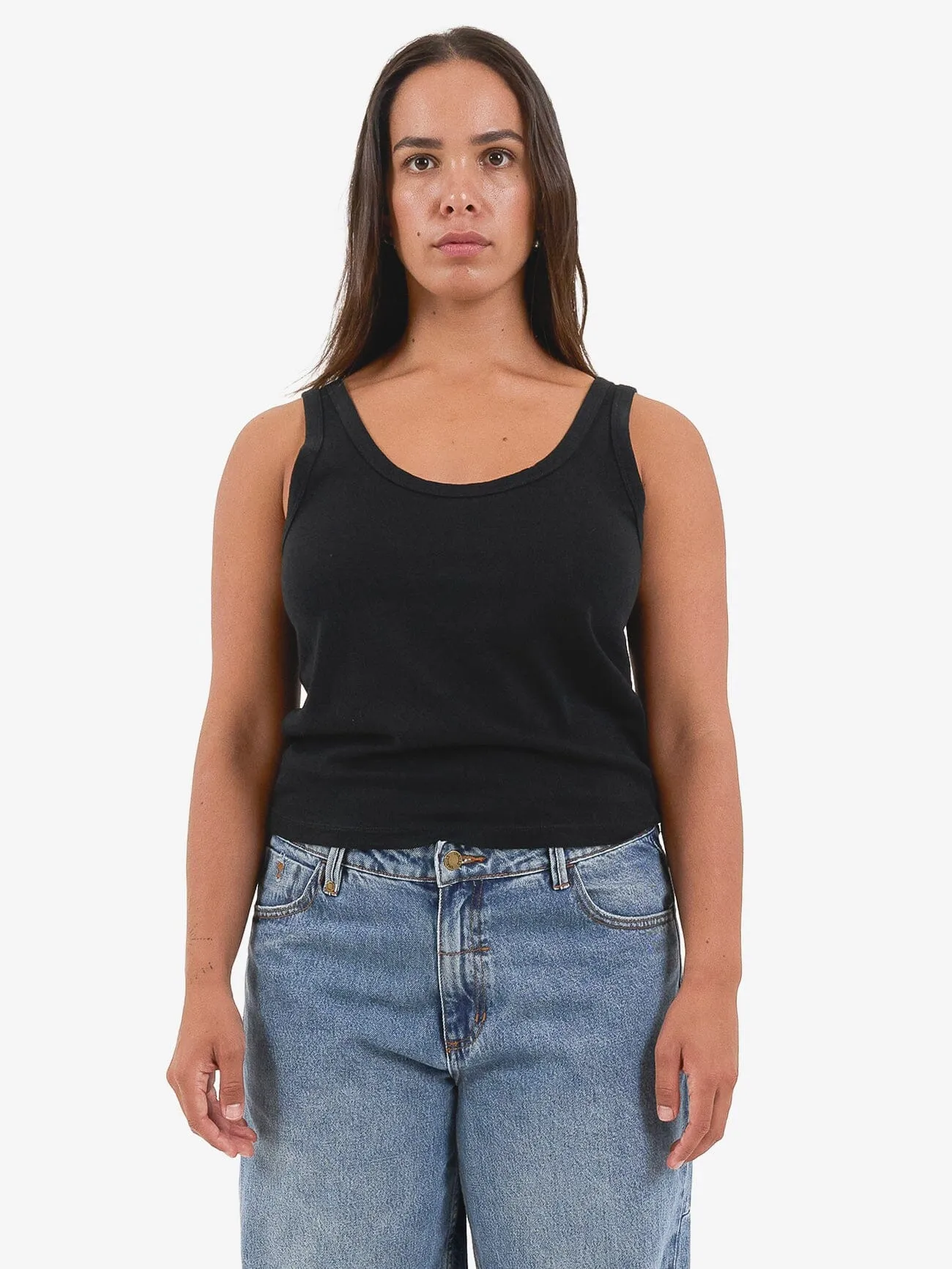 Hemp Classic Tank - Black sold by Thrills
