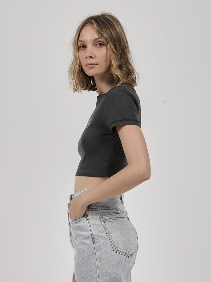 One For All Crop Baby Tee - Merch Black sold by Thrills product image thumbnail 3