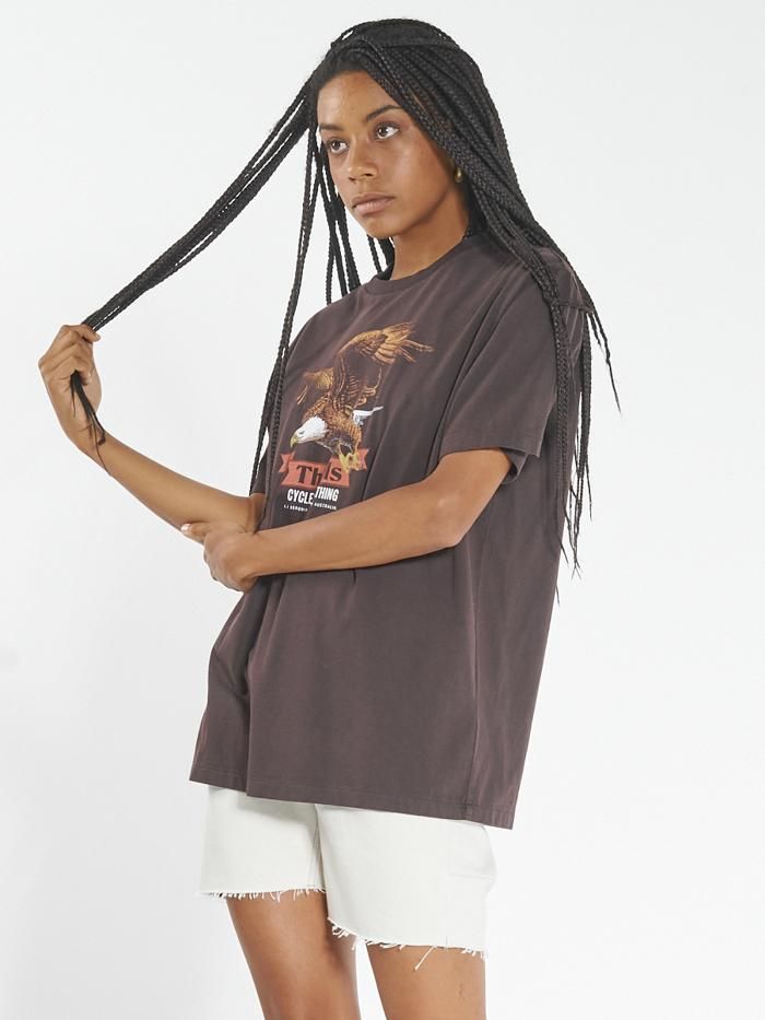 Eighty Three Merch Fit Tee - Postal Brown sold by Thrills product image thumbnail 3
