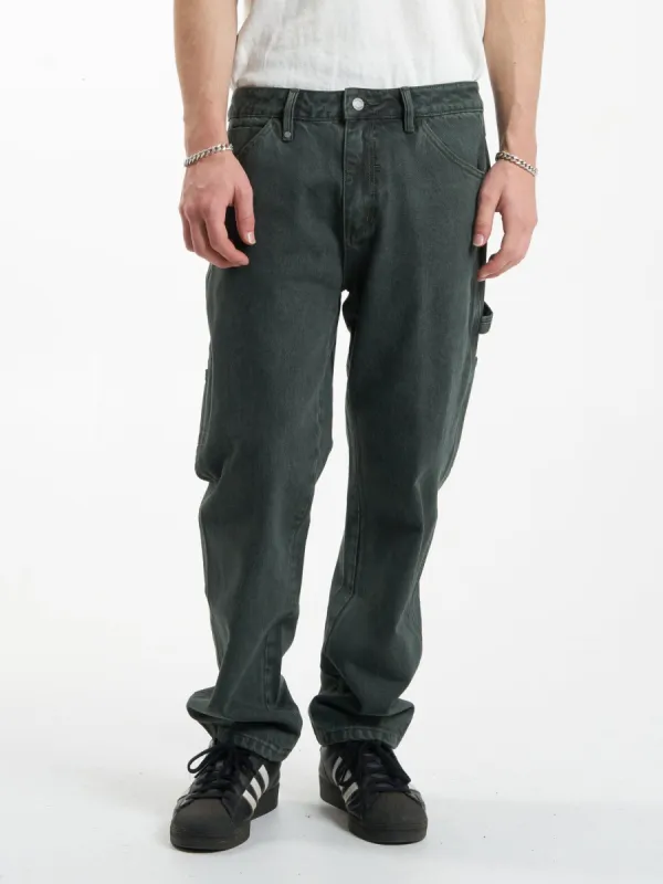Carpenter Pant - Thyme sold by Thrills