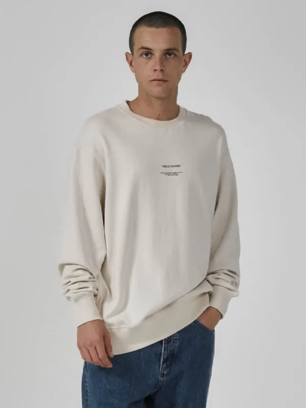 Hemp Thrills Territory Oversize Crew - Unbleached sold by Thrills