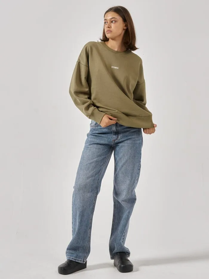 Minimal Thrills Slouch Crew - Aloe sold by Thrills product image thumbnail 5