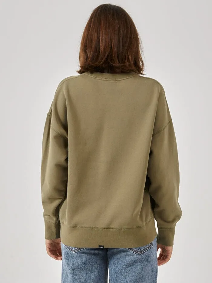 Minimal Thrills Slouch Crew - Aloe sold by Thrills product image thumbnail 2