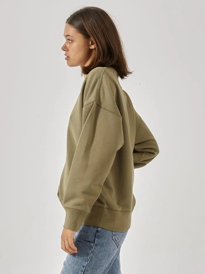 Minimal Thrills Slouch Crew - Aloe sold by Thrills product image thumbnail 3