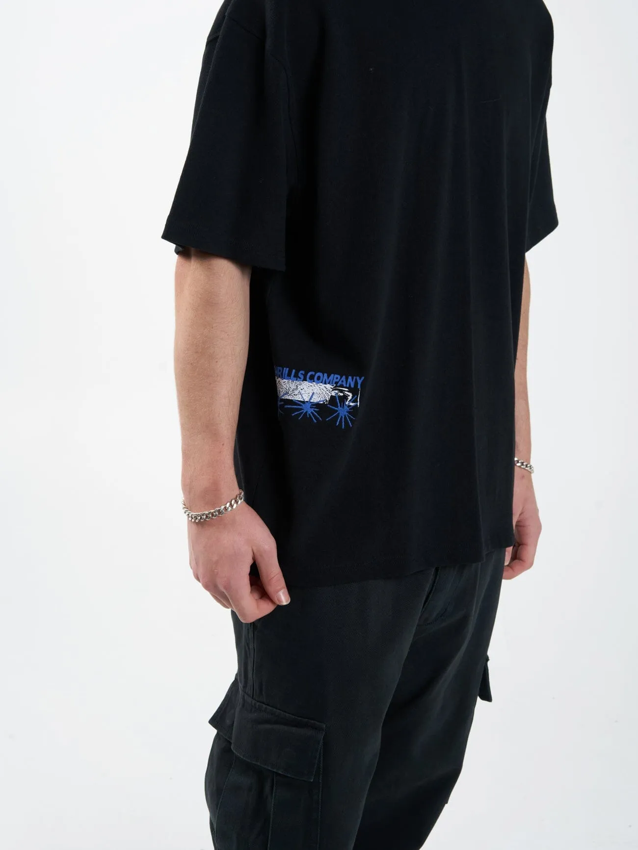 All Power Oversized Fit Tee - Black sold by Thrills product image thumbnail 2