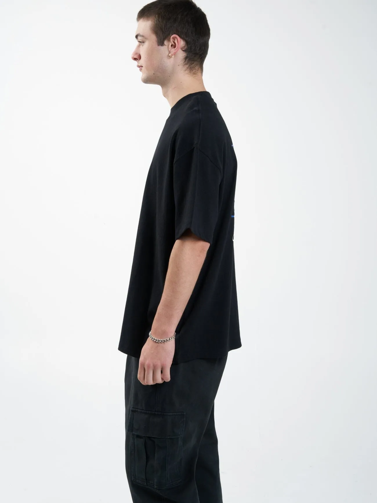 All Power Oversized Fit Tee - Black sold by Thrills product image thumbnail 3