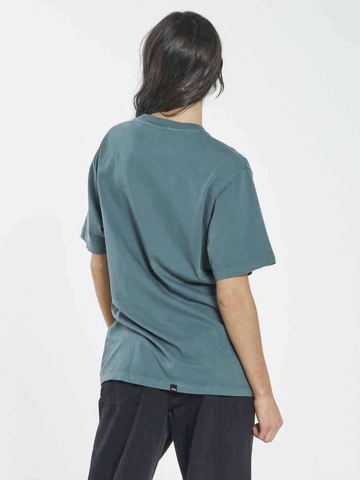 Chaos Merch Fit Tee - Vintage Teal sold by Thrills product image thumbnail 2