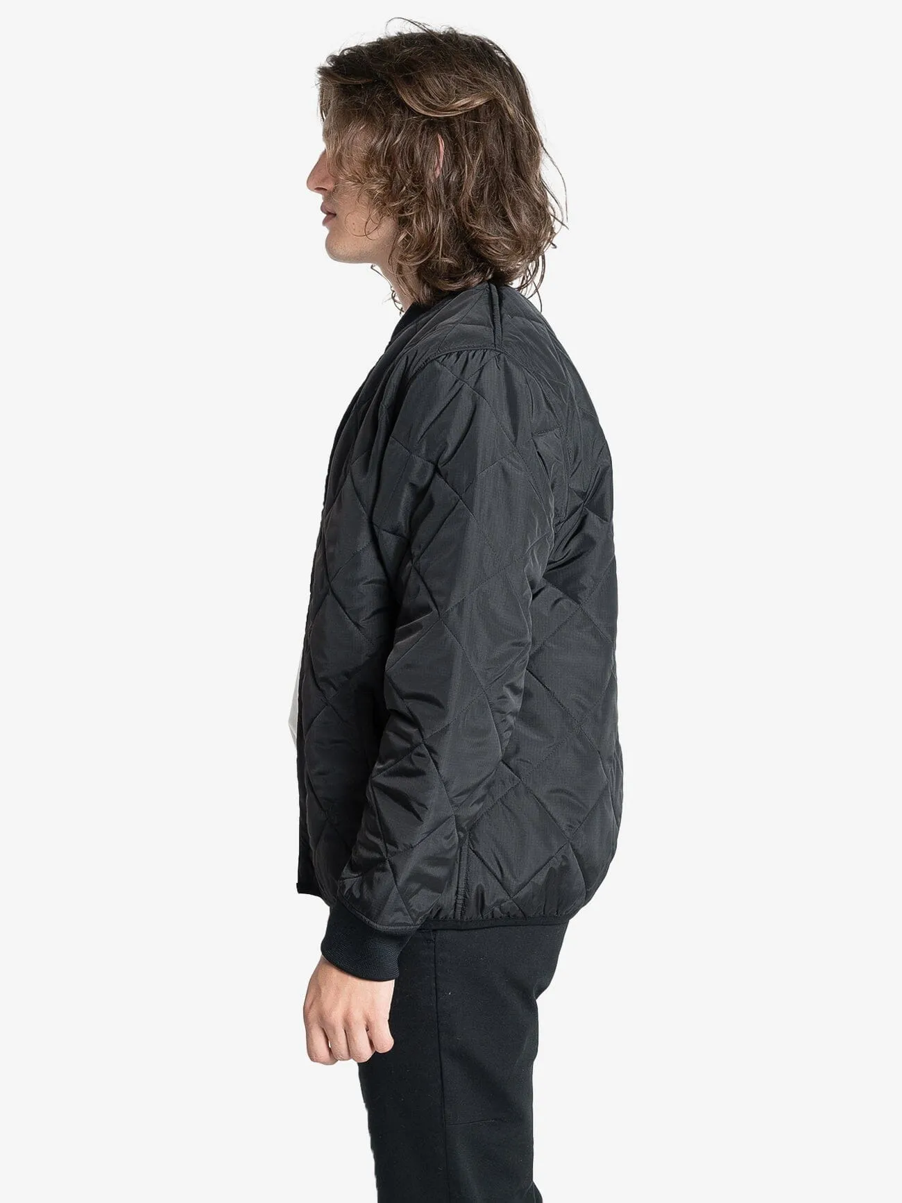 Minimal Thrills Quilt Work Jacket - Black sold by Thrills product image thumbnail 4