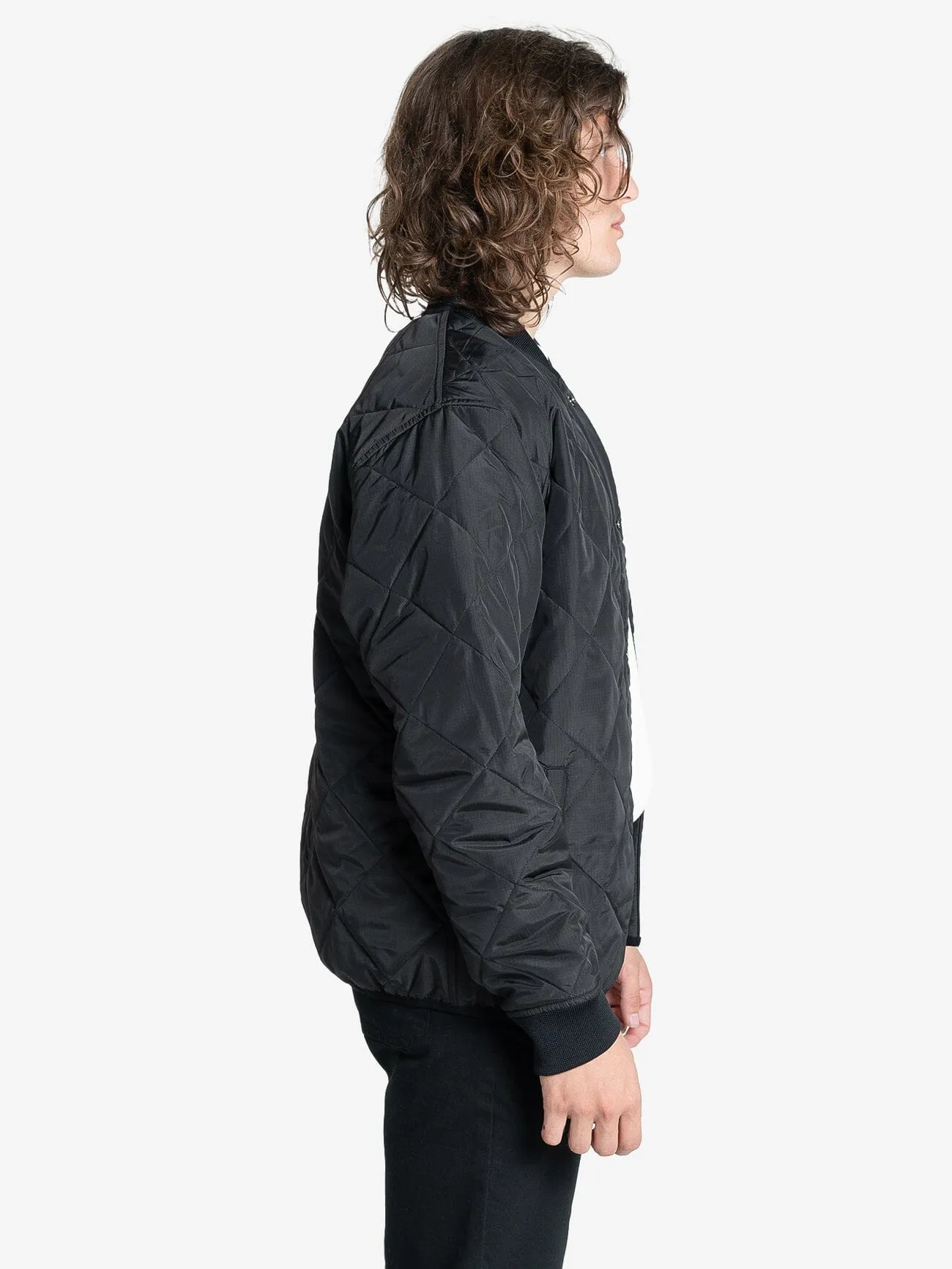 Minimal Thrills Quilt Work Jacket - Black sold by Thrills product image thumbnail 3