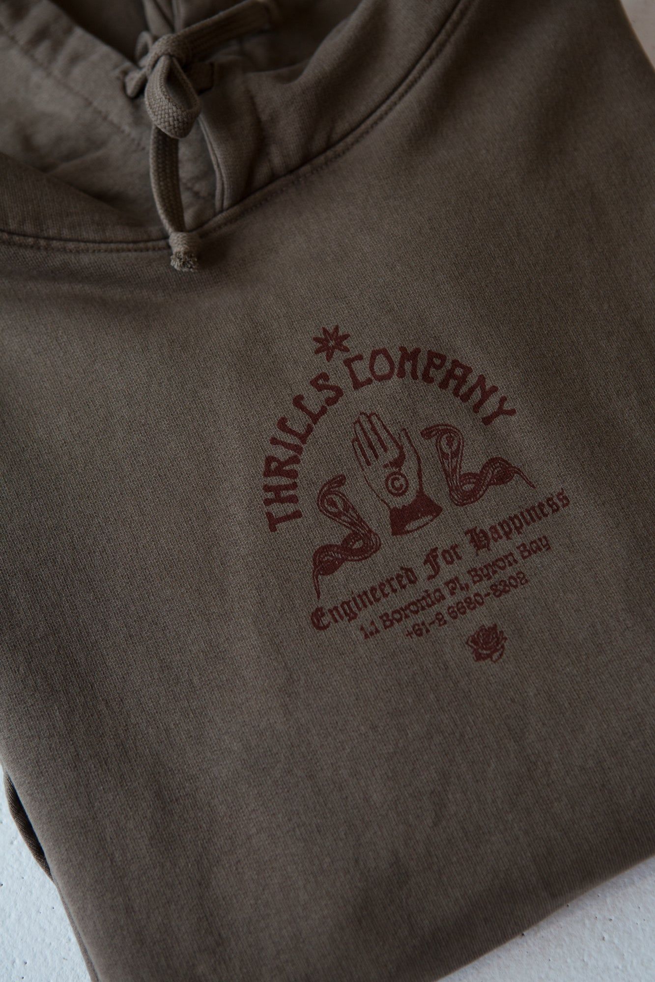 Engineered For Happiness Slouch Hood - Desert sold by Thrills product image thumbnail 4