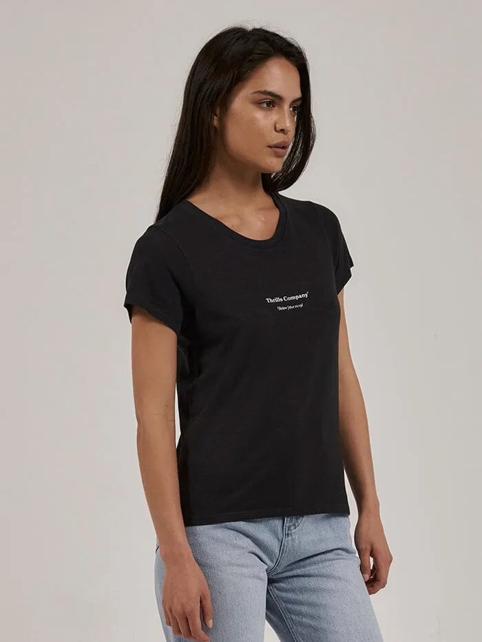 Above So Below Hemp Everyday Tee - Washed Black sold by Thrills product image thumbnail 3