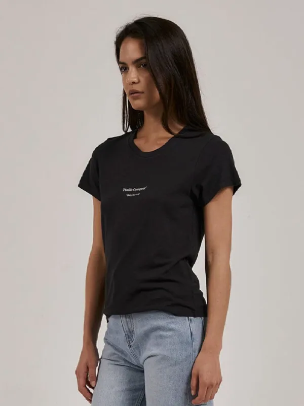 Above So Below Hemp Everyday Tee - Washed Black sold by Thrills