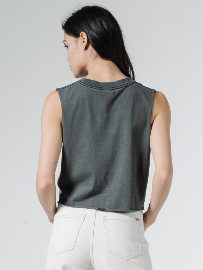 Storm The Castle Crop Muscle - Merch Black sold by Thrills product image thumbnail 2