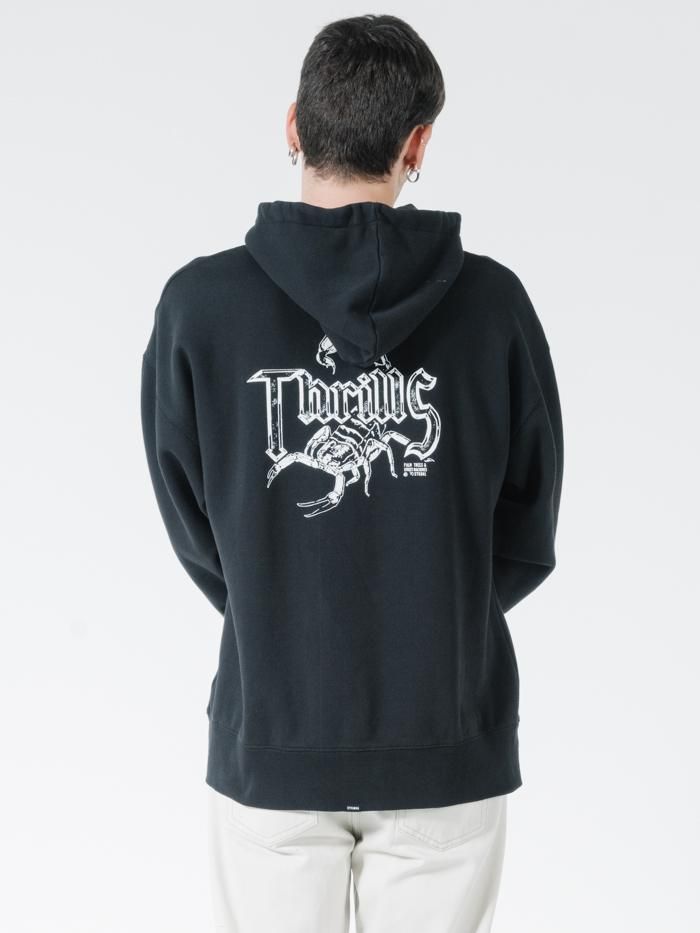 Scorpion Island Slouch Pull On Hood - Black sold by Thrills product image thumbnail 2