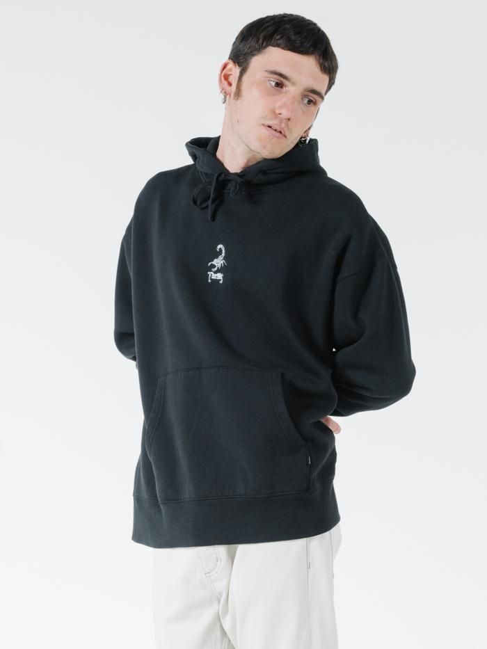Scorpion Island Slouch Pull On Hood - Black sold by Thrills product image thumbnail 3