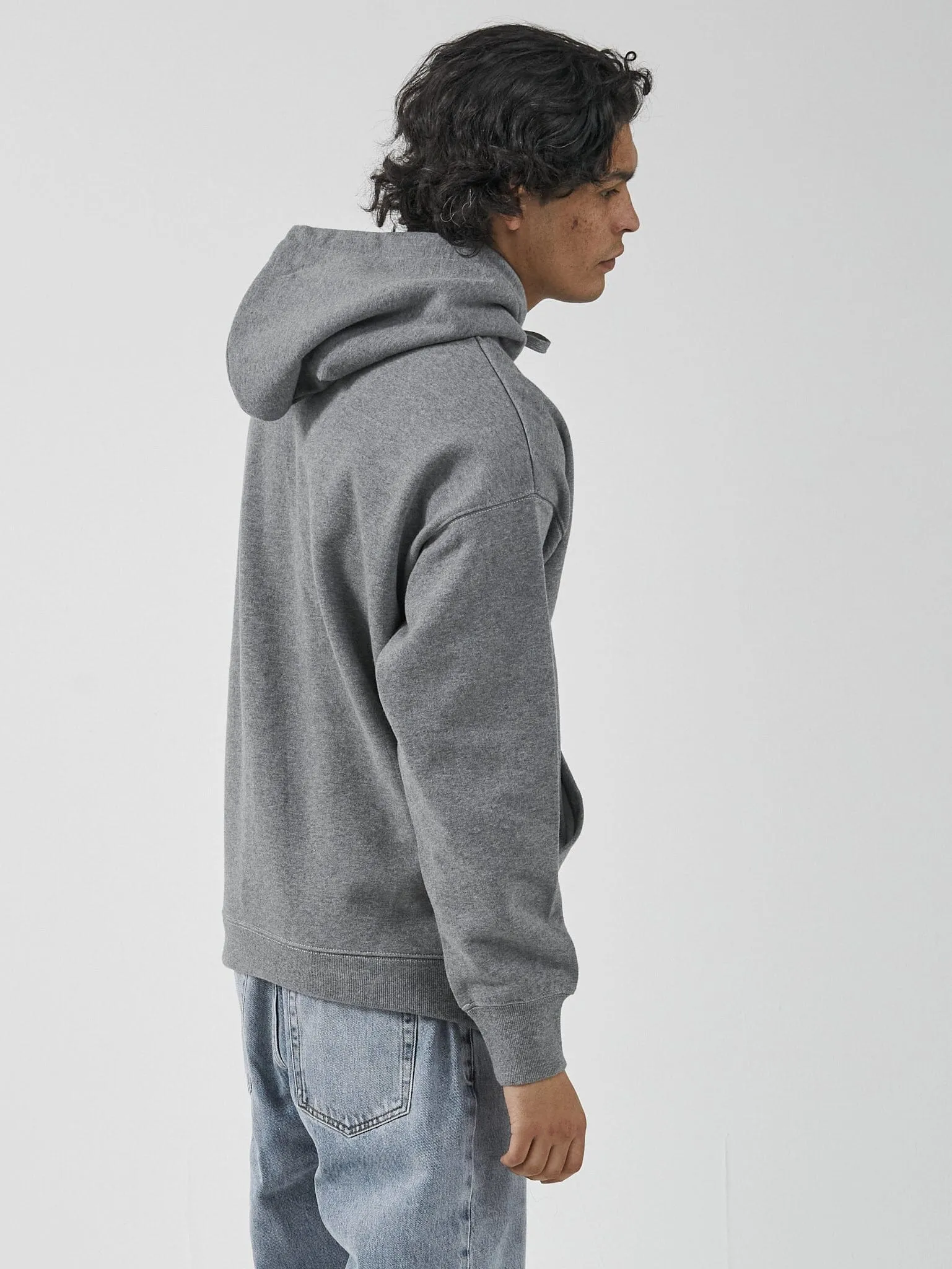 Forever Thrills Slouch Pull On Hood - Dark Charcoal Marle sold by Thrills product image thumbnail 2