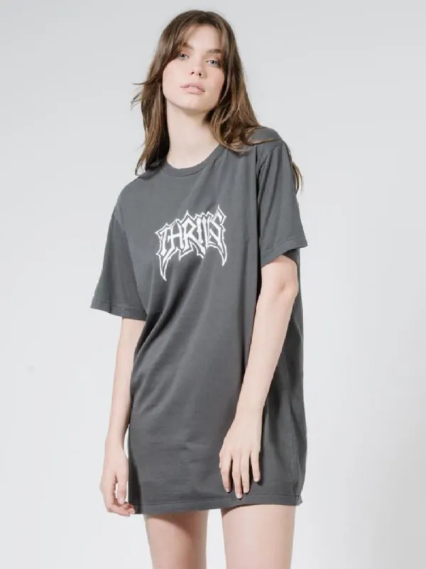 What We Believe Merch Tee Dress - Merch Black sold by Thrills