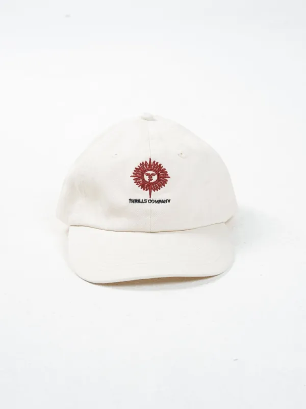 Natural Occurences 6 Panel Cap - Heritage White sold by Thrills