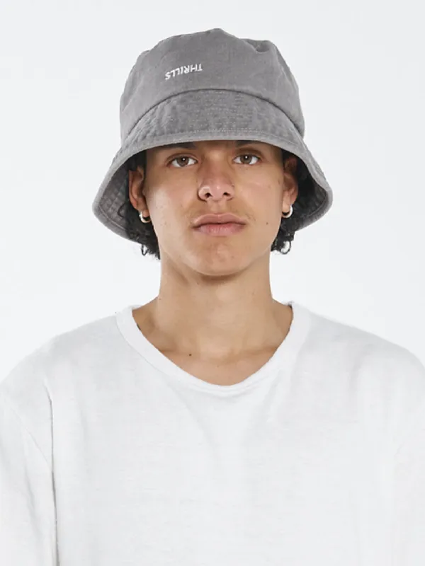 Minimal Thrills Bucket Hat - Plum sold by Thrills