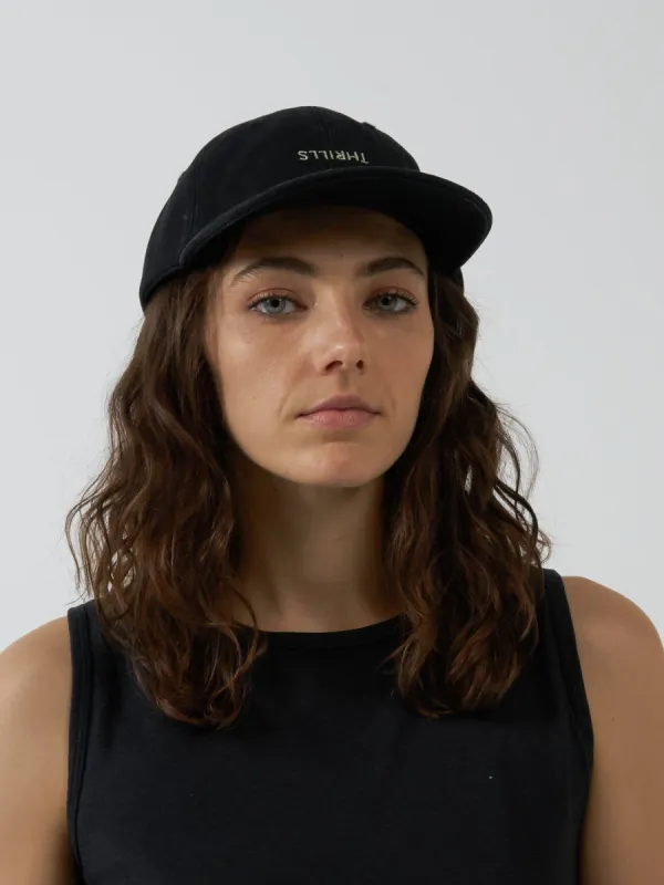 Minimal Thrills 6 Panel Cap - Merch Black sold by Thrills