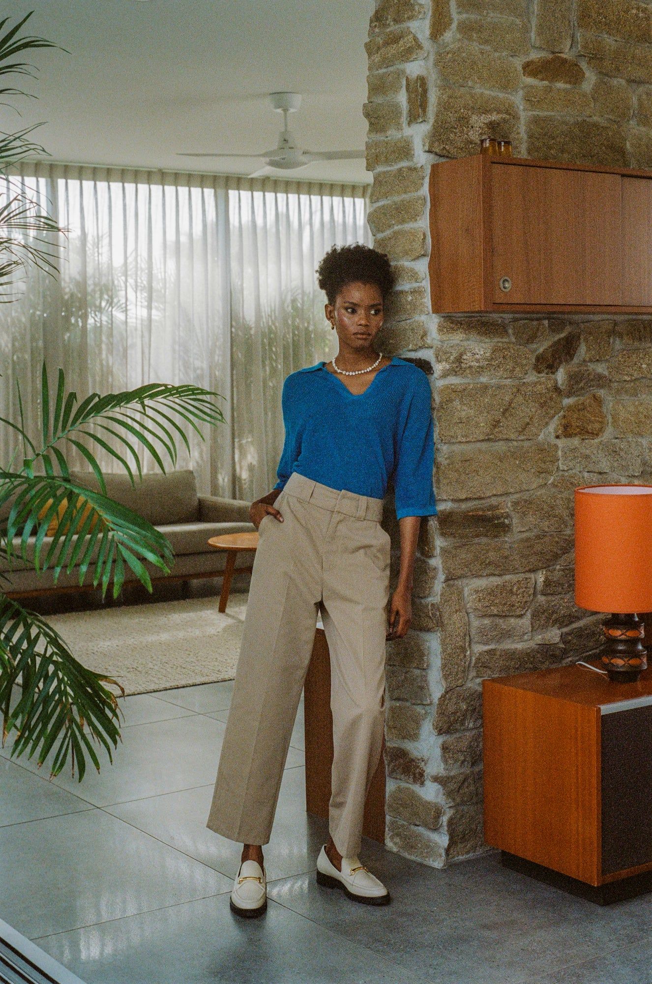 Donna Pant - Sand sold by Thrills product image thumbnail 6