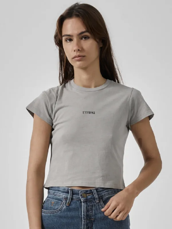 Minimal Thrills Mini Tee - Fog sold by Thrills