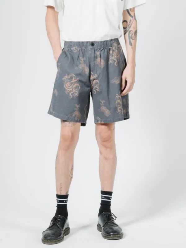 Persuade Elastic Short - Black sold by Thrills