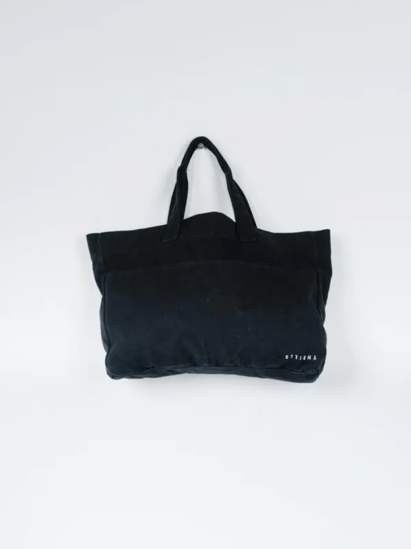 Minimal Thrills Oversized Tote - Black sold by Thrills