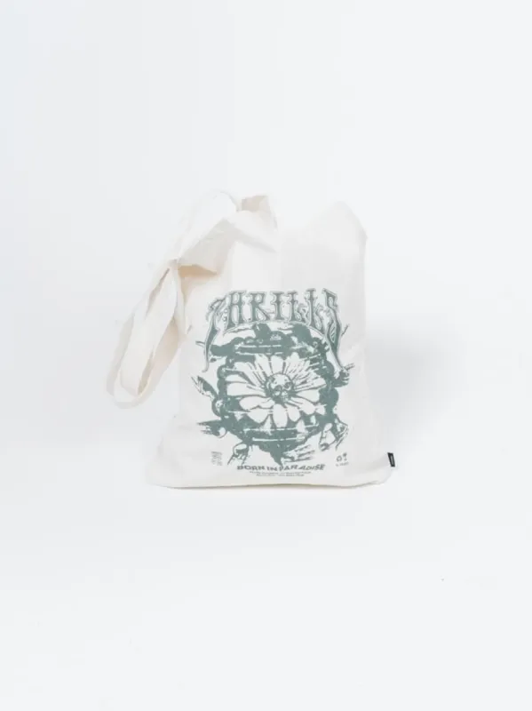 Psychflower Tote - Unbleached sold by Thrills