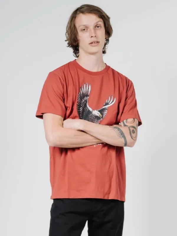 Traction  Merch Fit Tee - Redwood sold by Thrills