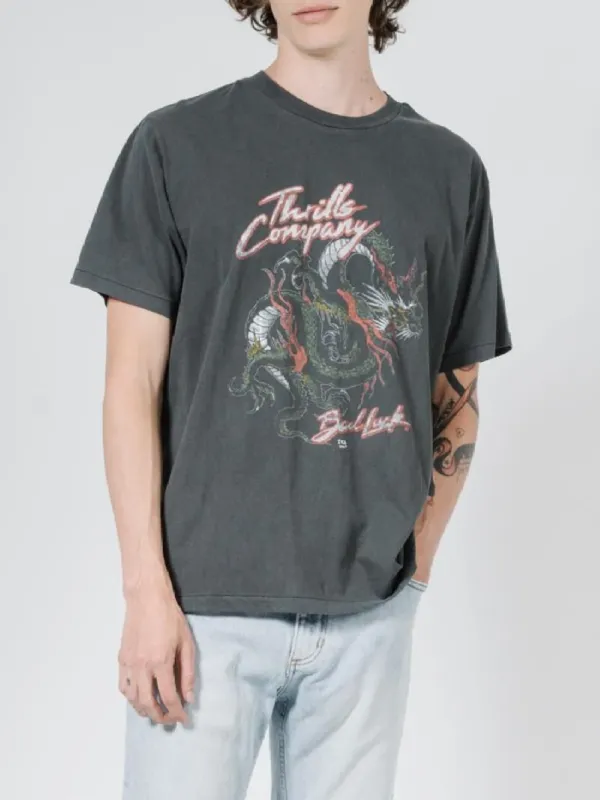 Bad Luck Merch Fit Tee - Merch Black sold by Thrills