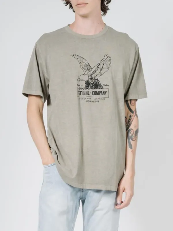 Thrills Garage Merch Fit Tee - Army Fade sold by Thrills