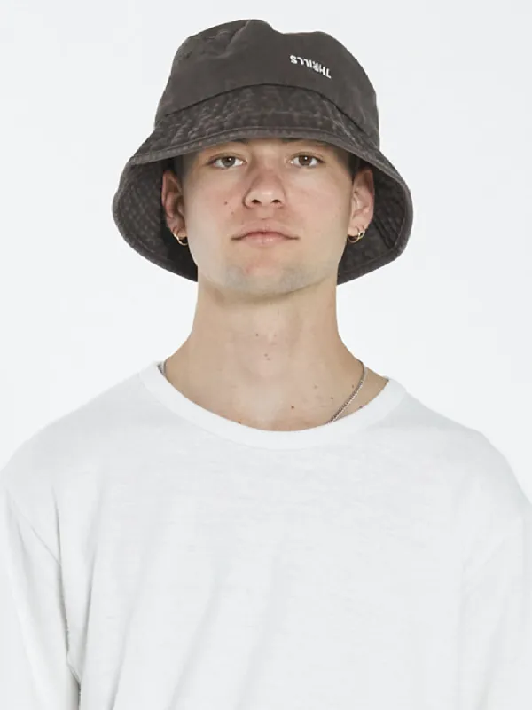 Minimal Thrills Bucket Hat - Postal Brown sold by Thrills
