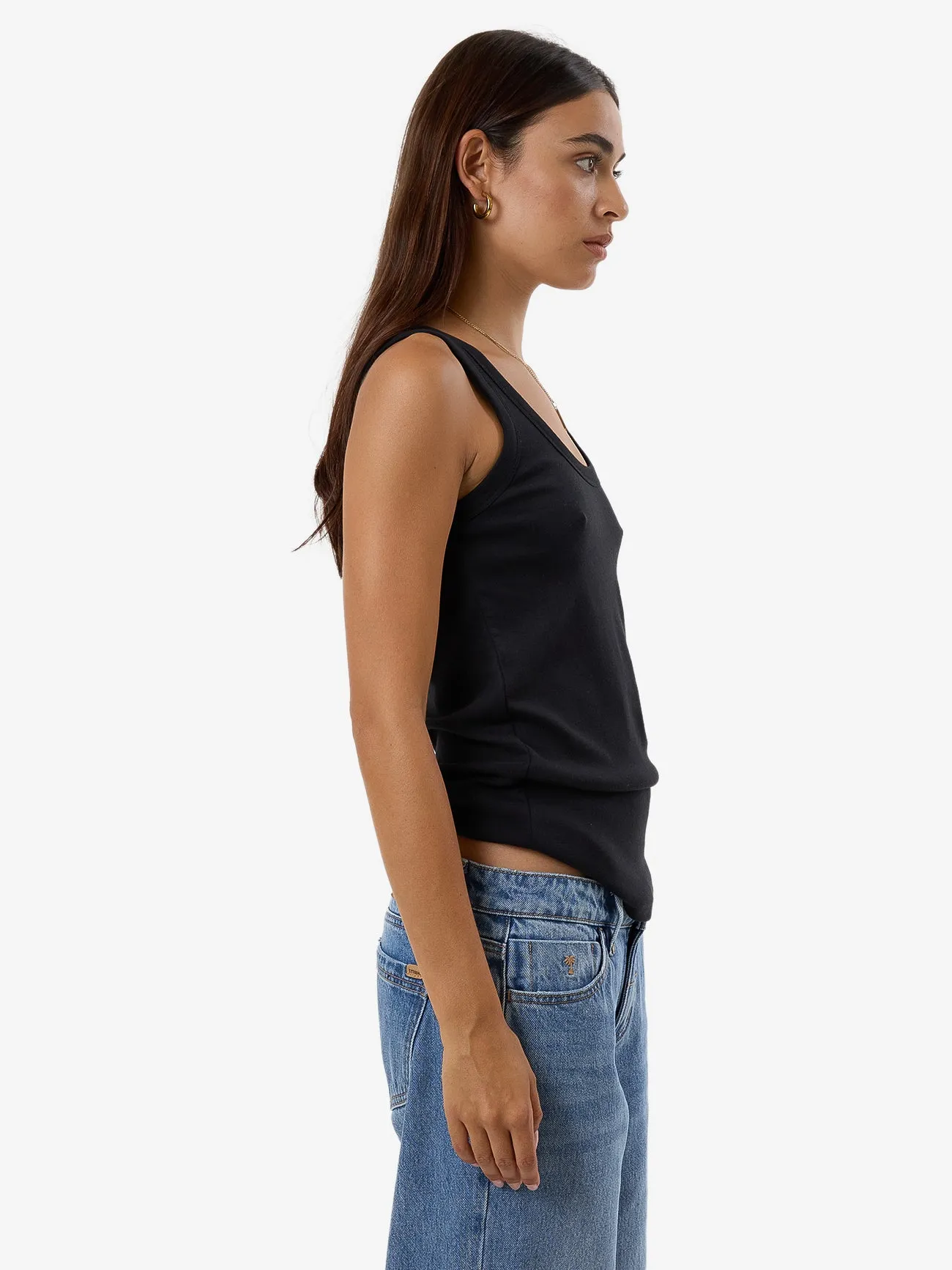 Fundamental U Tank - Washed Black sold by Thrills product image thumbnail 4