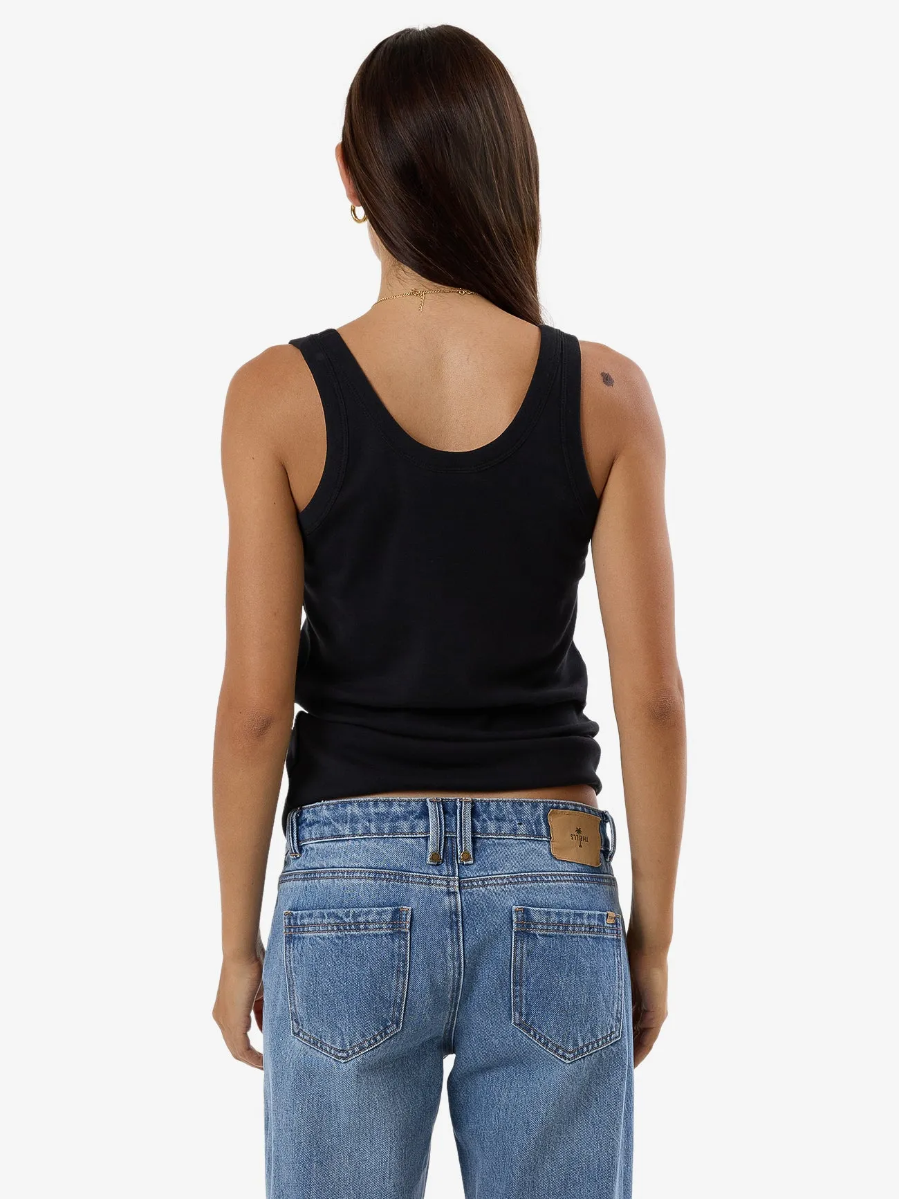 Fundamental U Tank - Washed Black sold by Thrills product image thumbnail 2