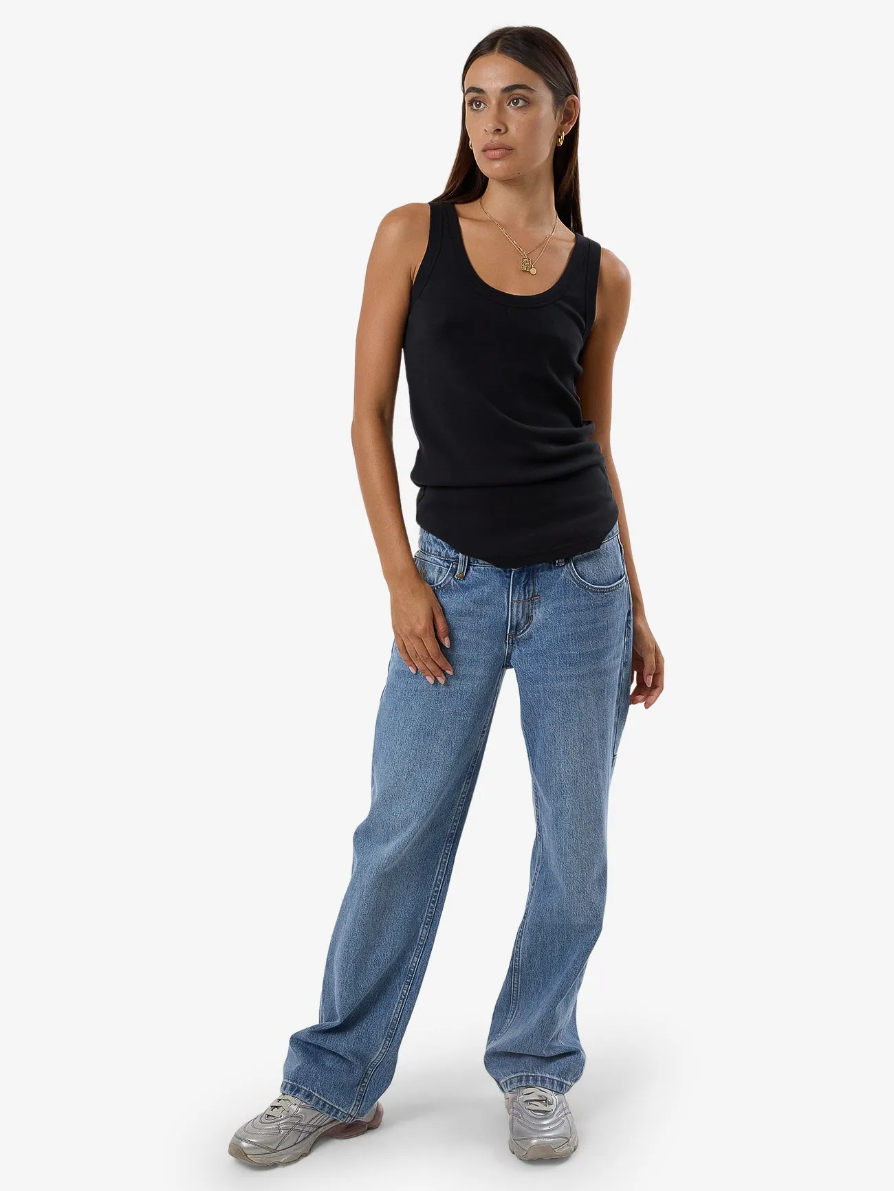 Fundamental U Tank - Washed Black sold by Thrills product image thumbnail 5