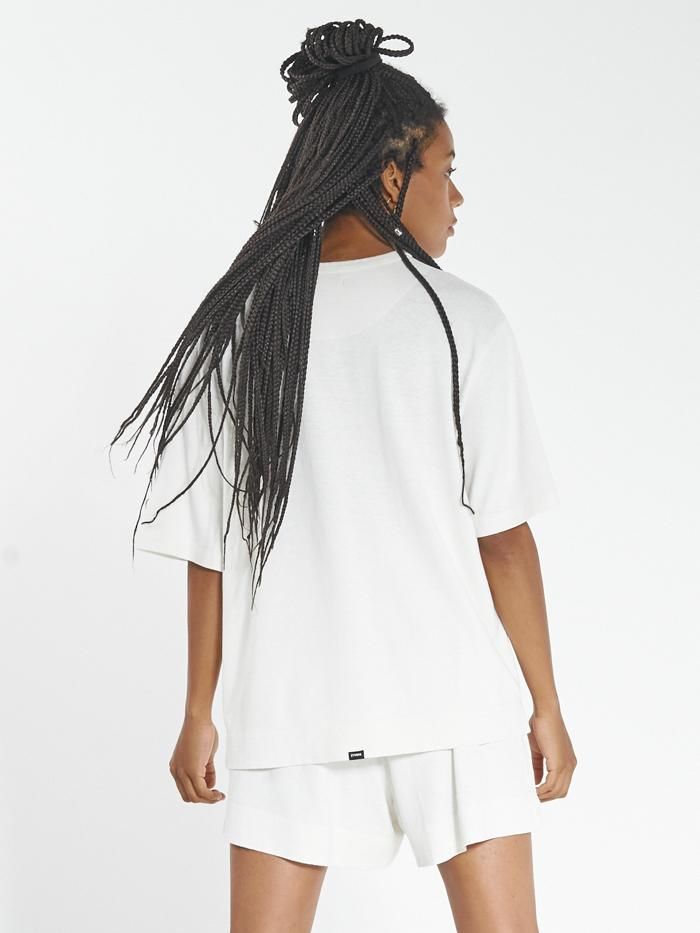 Hemp Merch Box Tee - Dirty White sold by Thrills product image thumbnail 3