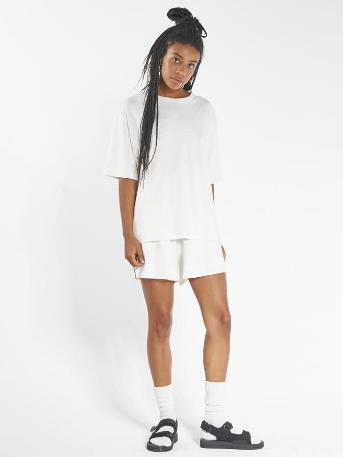 Hemp Merch Box Tee - Dirty White sold by Thrills product image thumbnail 5