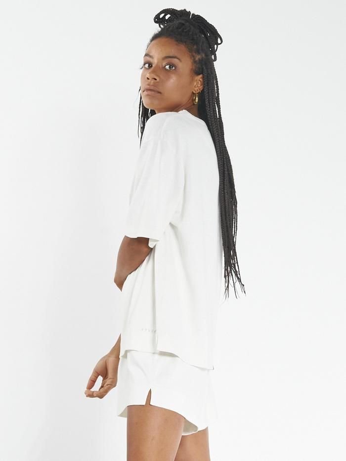 Hemp Merch Box Tee - Dirty White sold by Thrills product image thumbnail 2