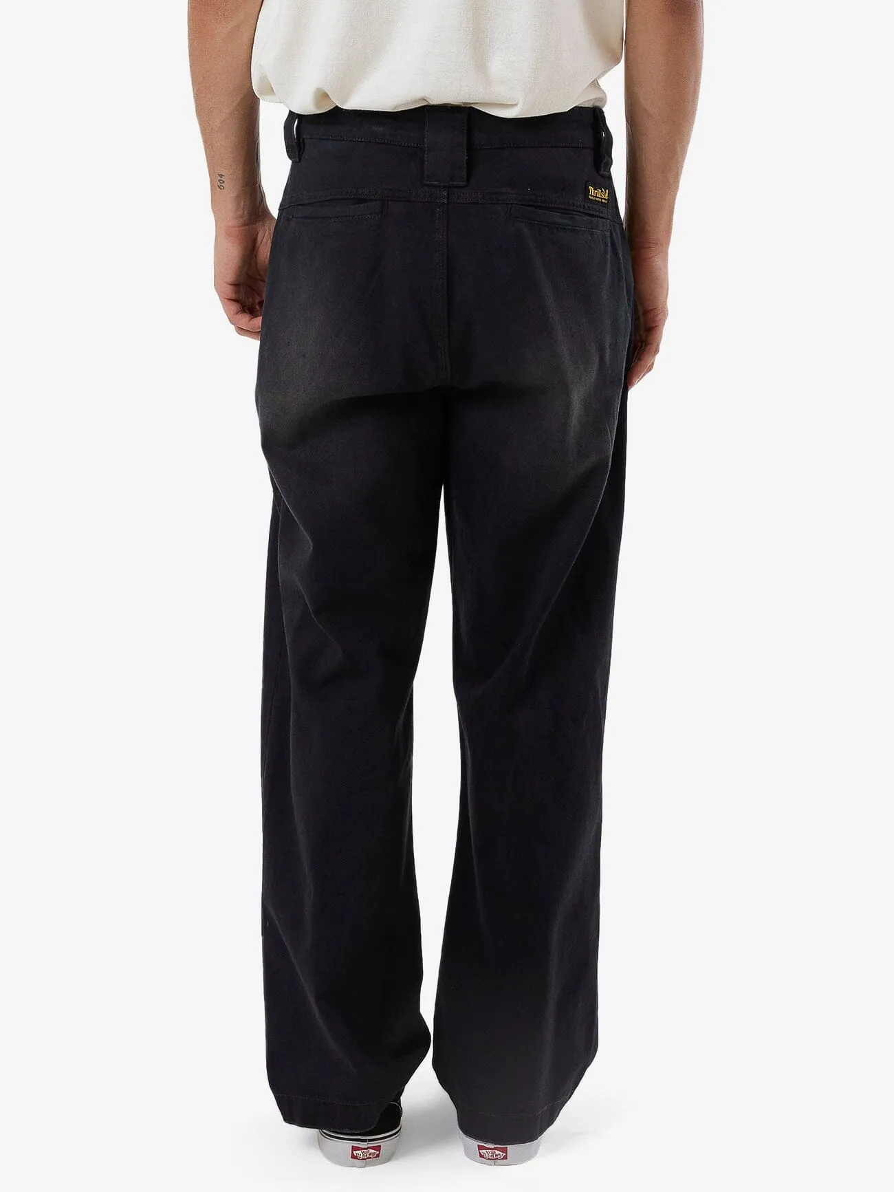 Thrills Union Slacker Work Pant - Washed Black sold by Thrills product image thumbnail 2
