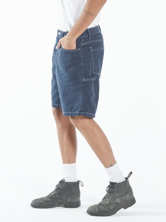 Slacker Denim Short - Dark Navy sold by Thrills product image thumbnail 3