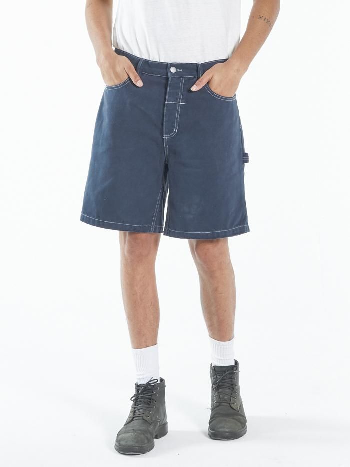 Slacker Denim Short - Dark Navy sold by Thrills product image thumbnail 4