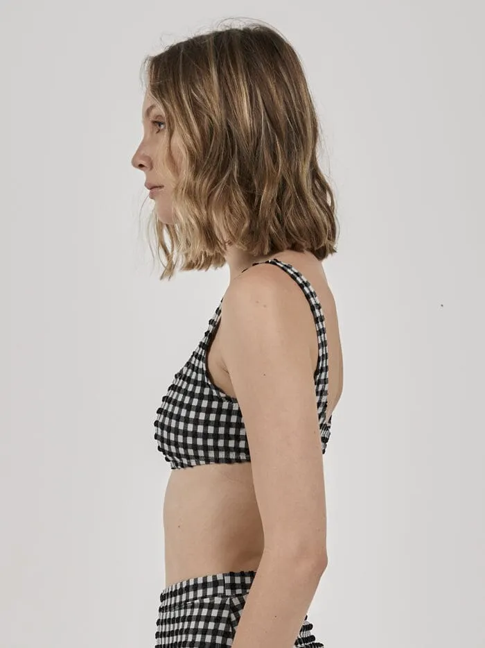 Gigi Square Bikini Top - Black sold by Thrills product image thumbnail 3