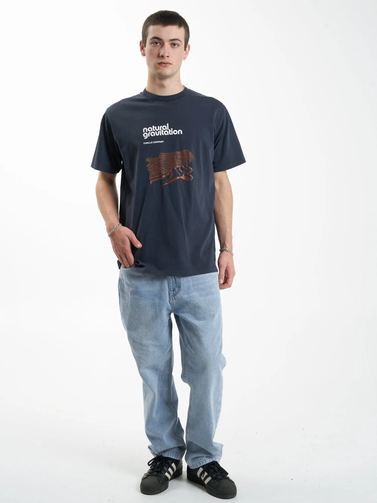 Natural Contour Merch Fit Tee - Total Eclipse sold by Thrills product image thumbnail 5