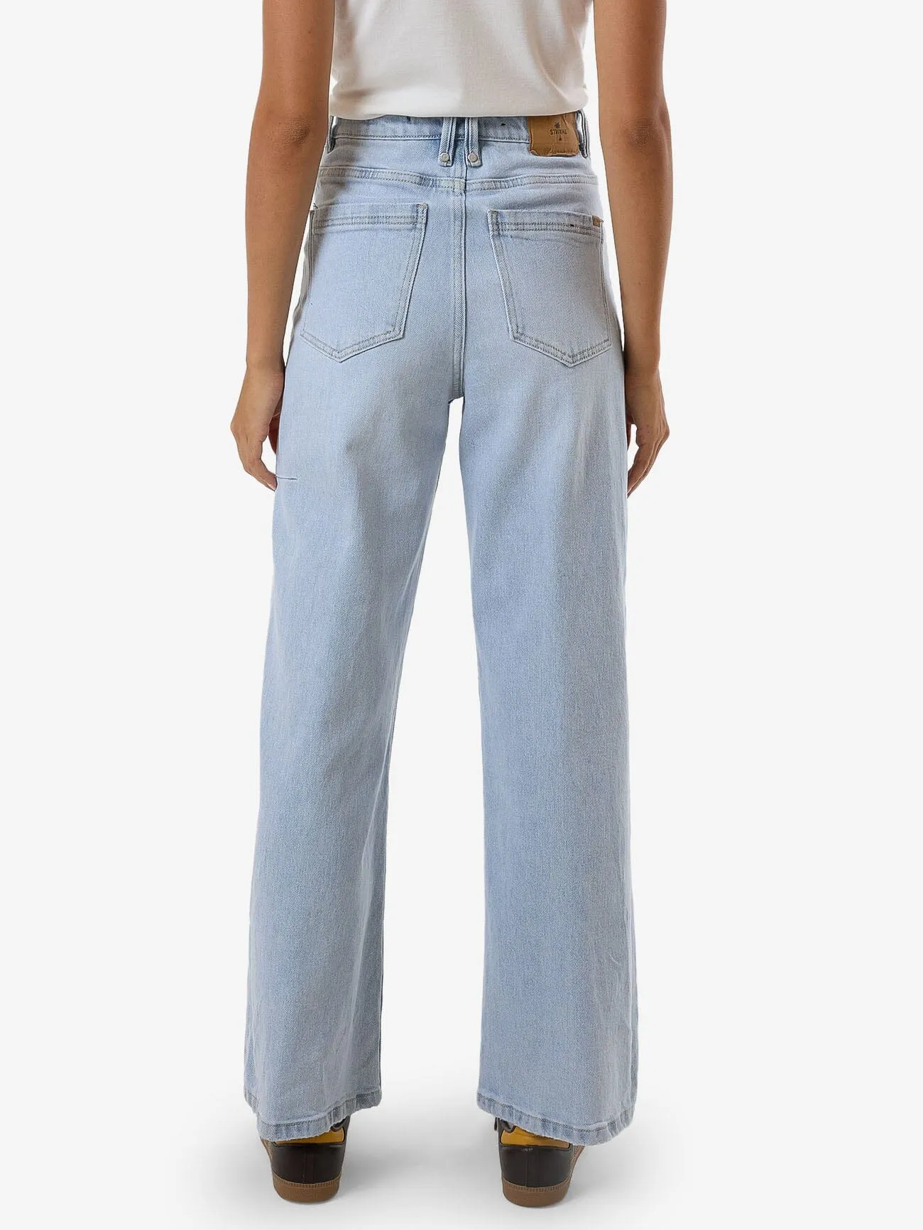 Holly High Rise Stretch Wide Jean - Light Ash Blue sold by Thrills product image thumbnail 2