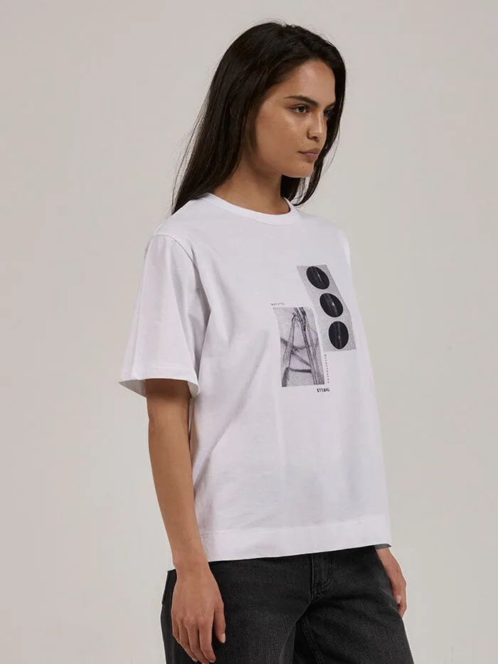 Occurrence Box Tee - White sold by Thrills product image thumbnail 4